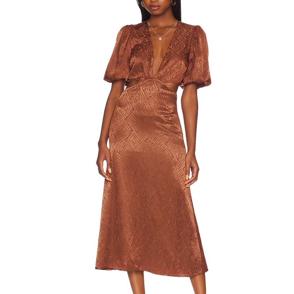 House of Harlow 1960 x Revolve Patria Midi Dress NWT